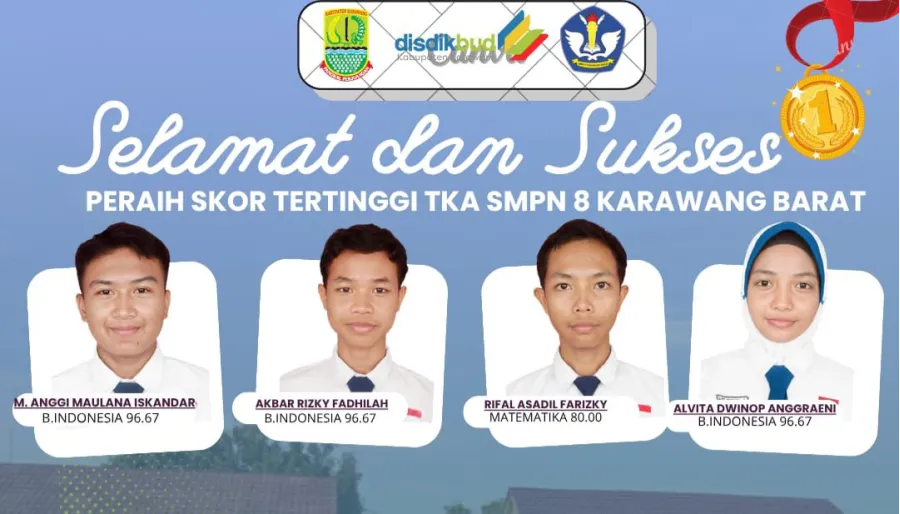 Peraih Nilai Tertinggi TKA 2026