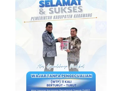 Karawang Raih WTP Ke 11